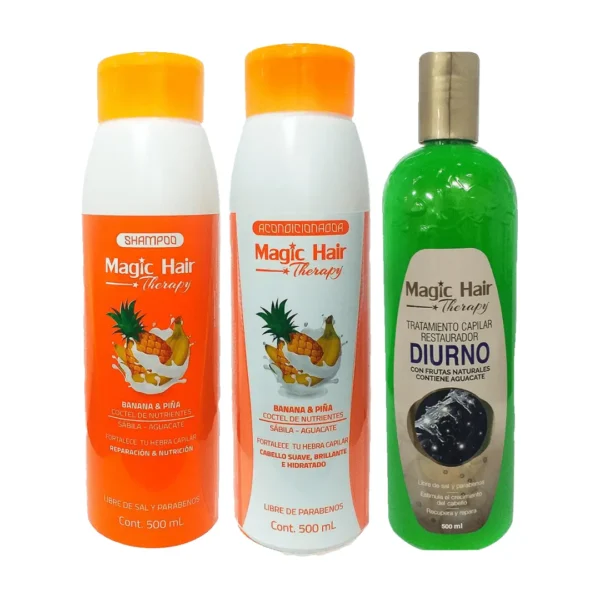 KIT BLACK ANTI-CAIDA Y CRECIMIENTO MAGIC HAIR