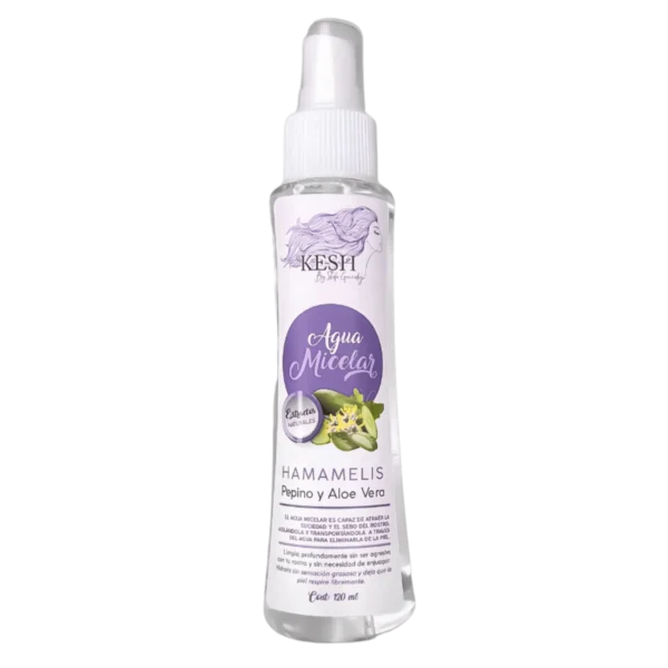 AGUA MICELAR MULTIPROPOSITO KESH 120 ML