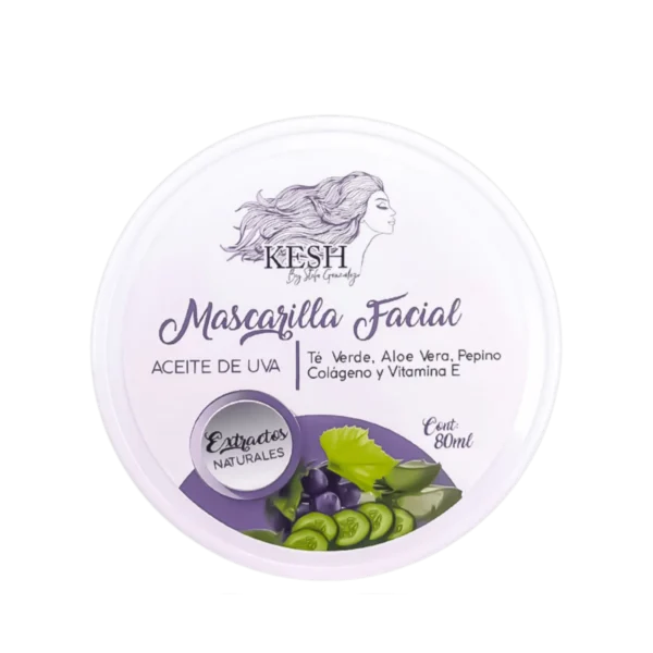 MASCARILLA FACIAL REGENERADORA KESH 80 GR