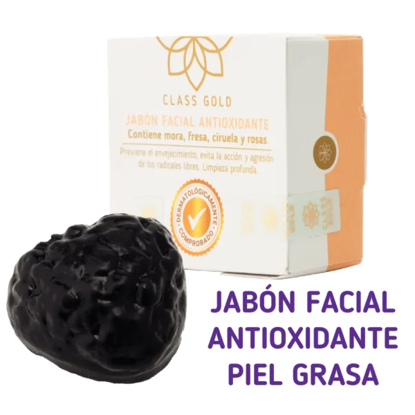 PIEL SECA JABON FACIAL ANTIOXIDANTE PIEL GRASA 32GRS CLASS GOLD