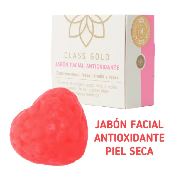 PIEL SECA JABON FACIAL ANTIOXIDANTE PIEL SECA Y MIXTA 32GRS CLASS GOLD