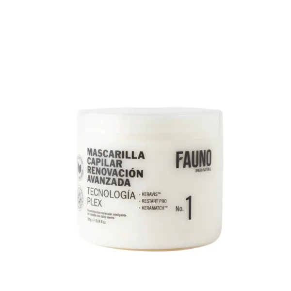 MASCARILLA CAPILAR RENOVACION AVANZADA TECNOLOGIA PLEX FAUNO 300 GR