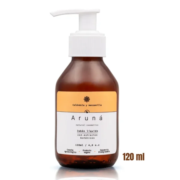 JABON FACIAL CALENDULA 120 ML ARUNA