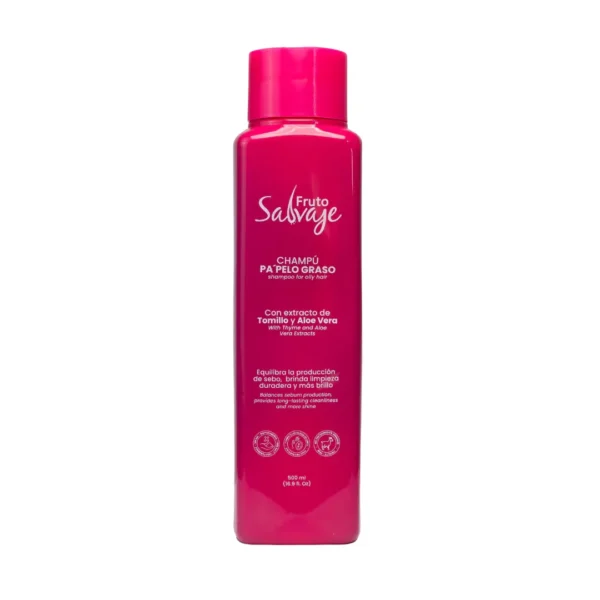 CHAMPÚ ADELFA DEL ALBA (HEBRAS GRASAS) 500 ML FRUTO SALVAJE