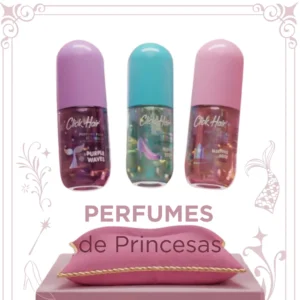 KIT PERFUMES PRINCESAS CLICK HAIR x 100ml