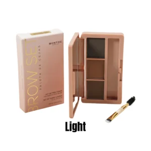 TRIO BROW KIT DE CEJAS MONTOC TONO LIGHT MONTOC