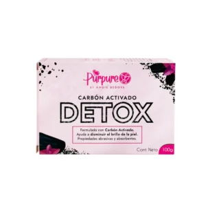JABON DETOX 100 GRAMOS PURPURE