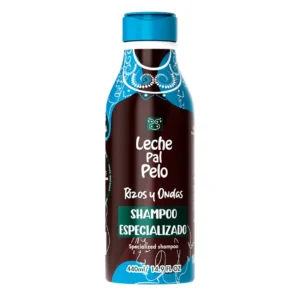 SHAMPOO ESPECIALIZADO RIZOS Y ONDAS LECHE PAL PELO 440 ML